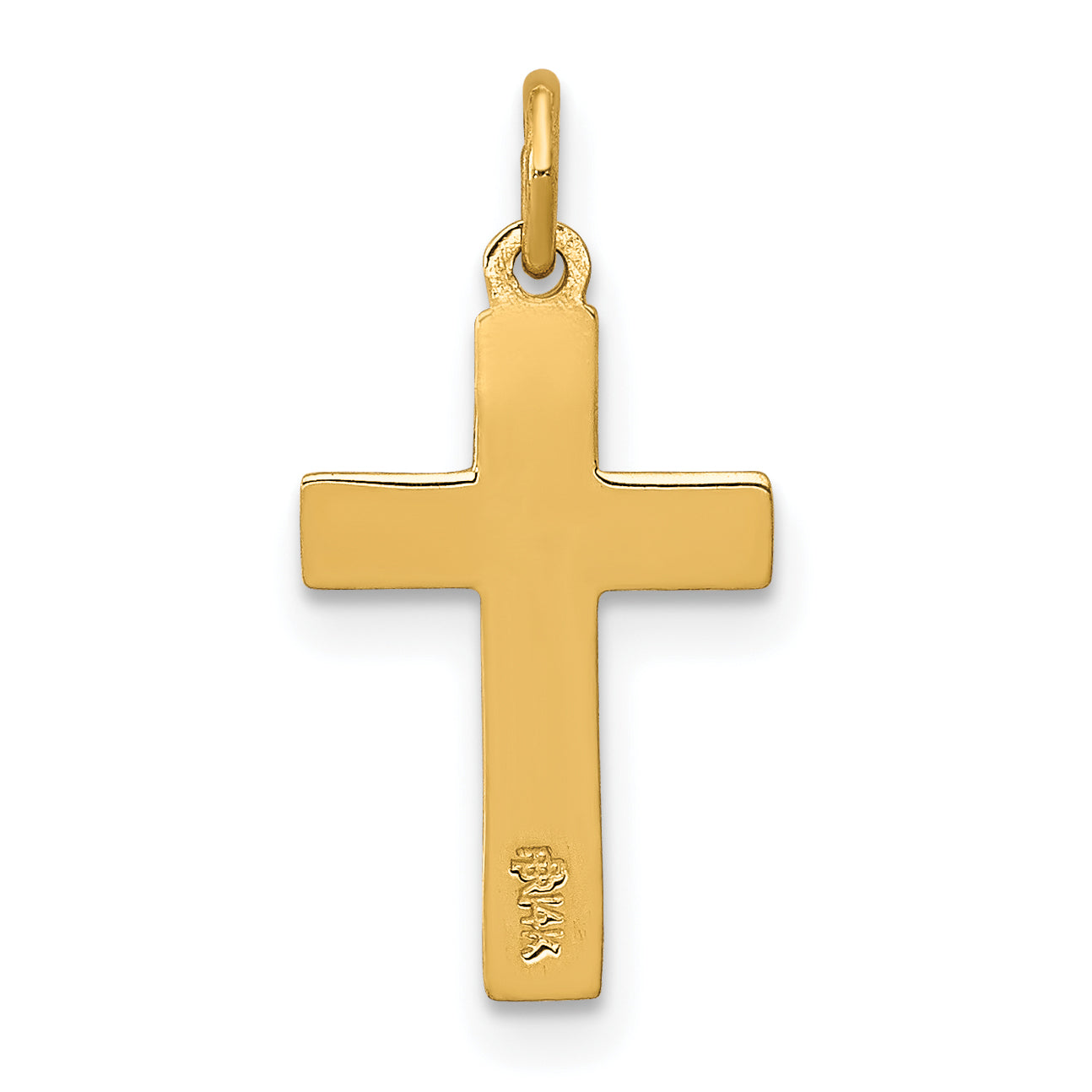 14K INRI Crucifix Charm