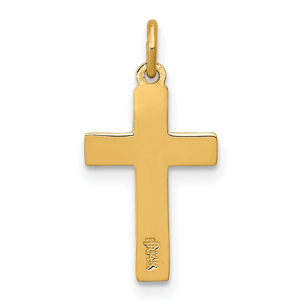 14K INRI Crucifix Charm