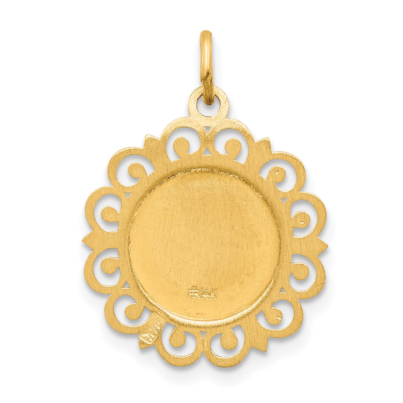 14K Our Lady of Perpetual Help Medal Charm