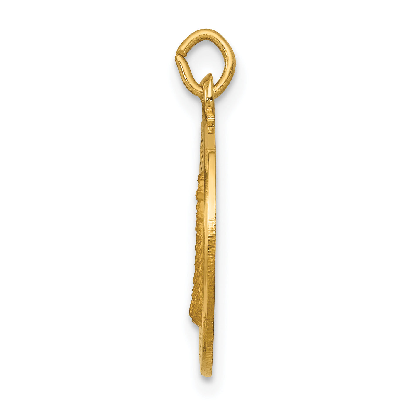 14K Our Lady of Loreto Medal Charm Secondary image