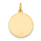 14K Our Lady of Loreto Medal Charm