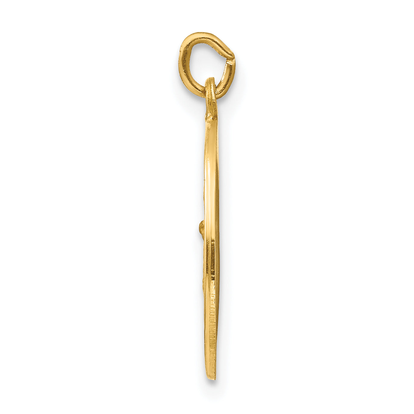 14K Infant of Prague Medal Charm Secondary image