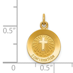 14K Confirmation Charm