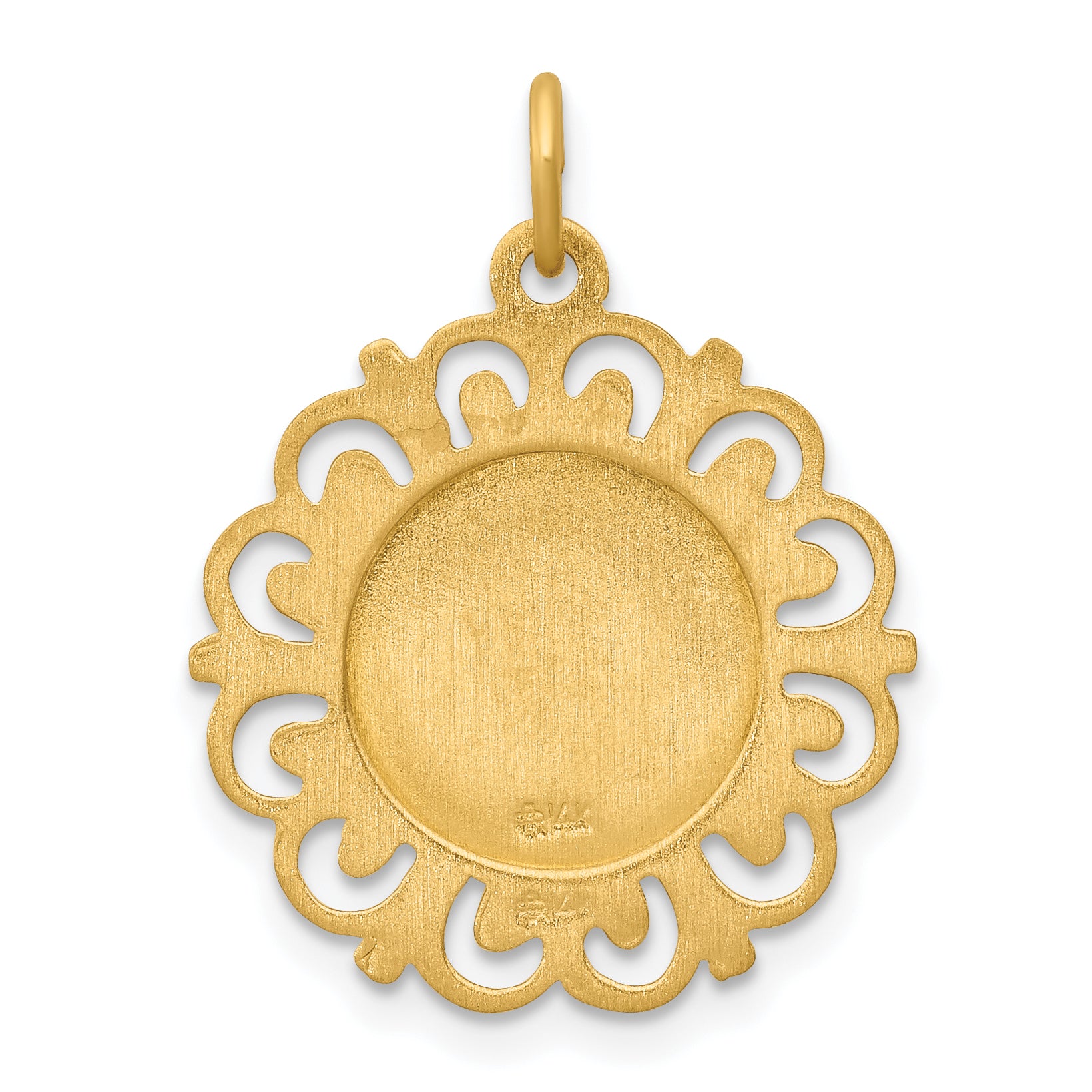 14K First Holy Communion Charm