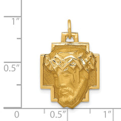 14K Jesus Charm