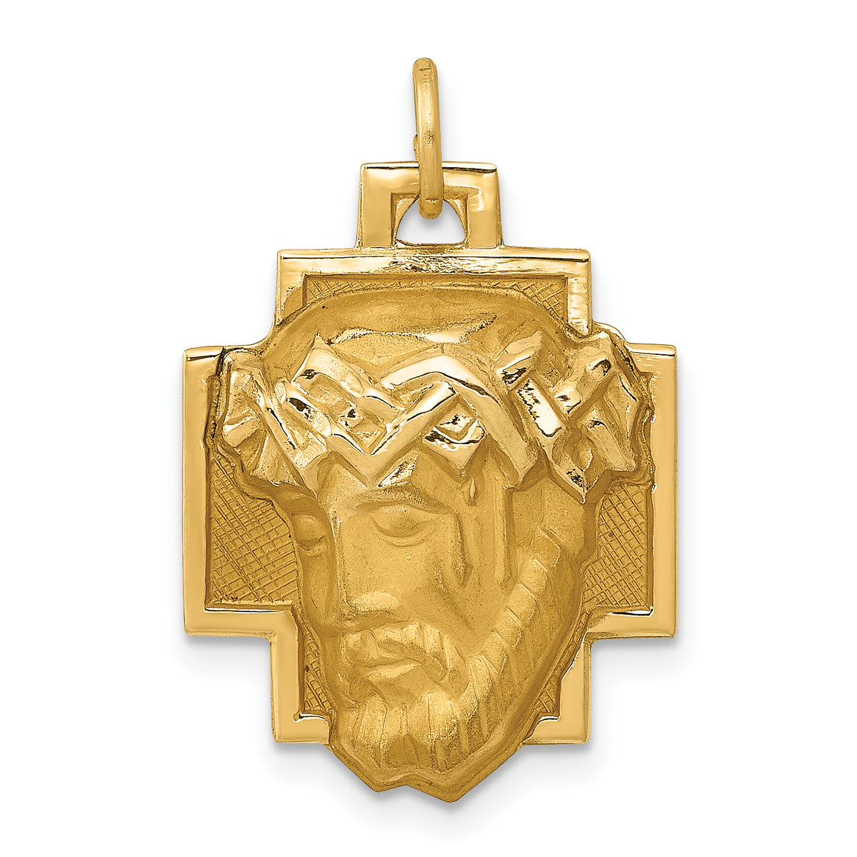 14k Jesus Charm