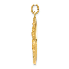 14K Saint Christopher Medal Pendant