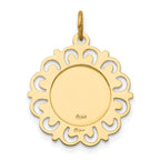 14K Saint Anthony Medal Charm