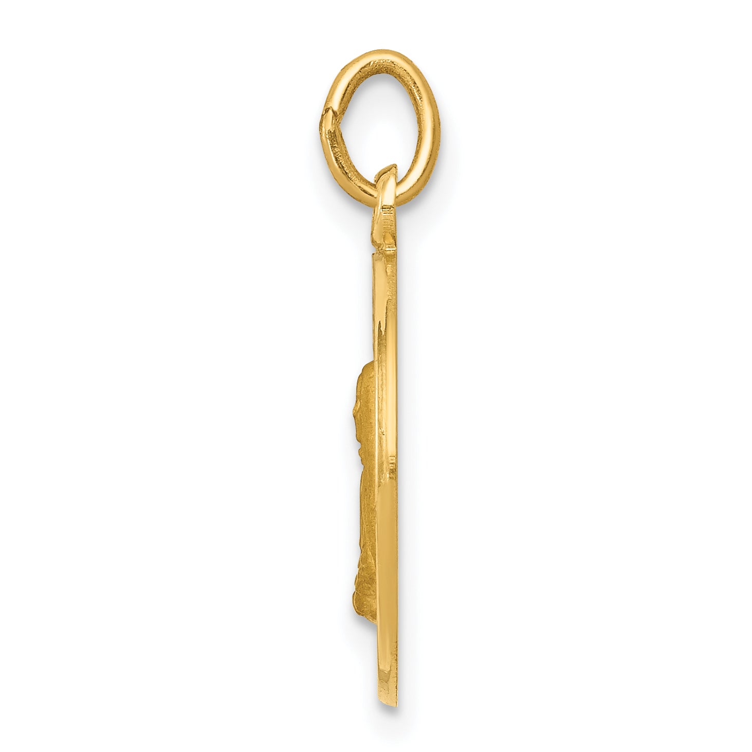 14K Mother Cabrini Medal Charm Secondary image