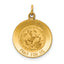 14k Saint George Medal Charm