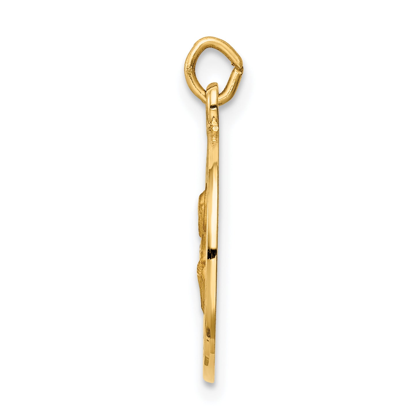 14K Saint Peter Medal Charm Secondary image