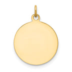 14K Saint Elizabeth Seton Medal Charm