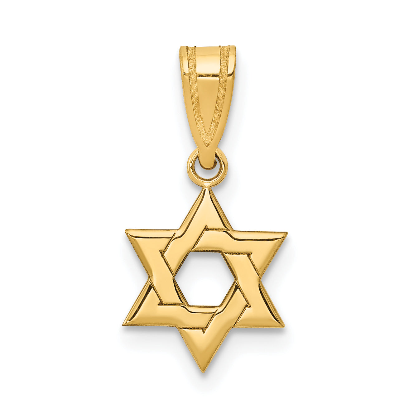 14k Star of David Pendant Main image