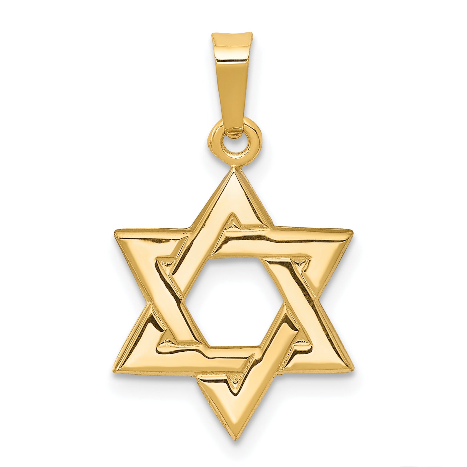 14k Star of David Pendant Main image