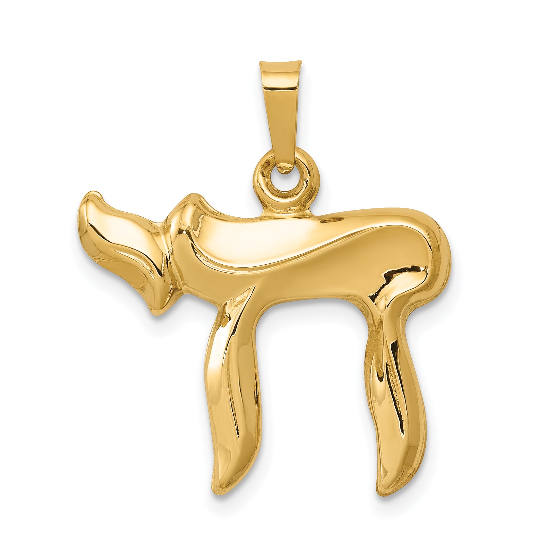 14k Chai Pendant Main image