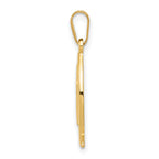 14K Ichthus Fish Pendant