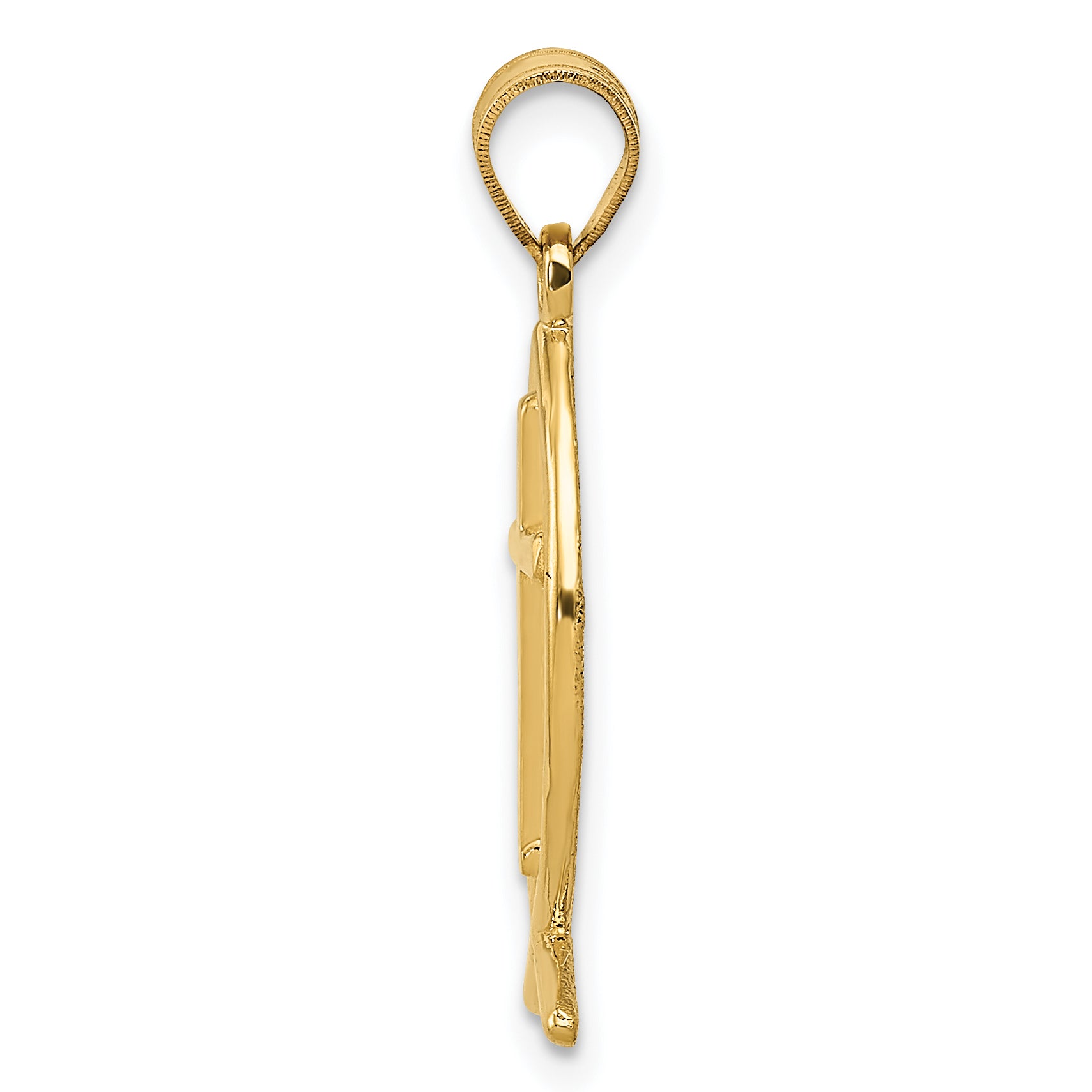 14K Ichthus Fish Pendant Secondary image