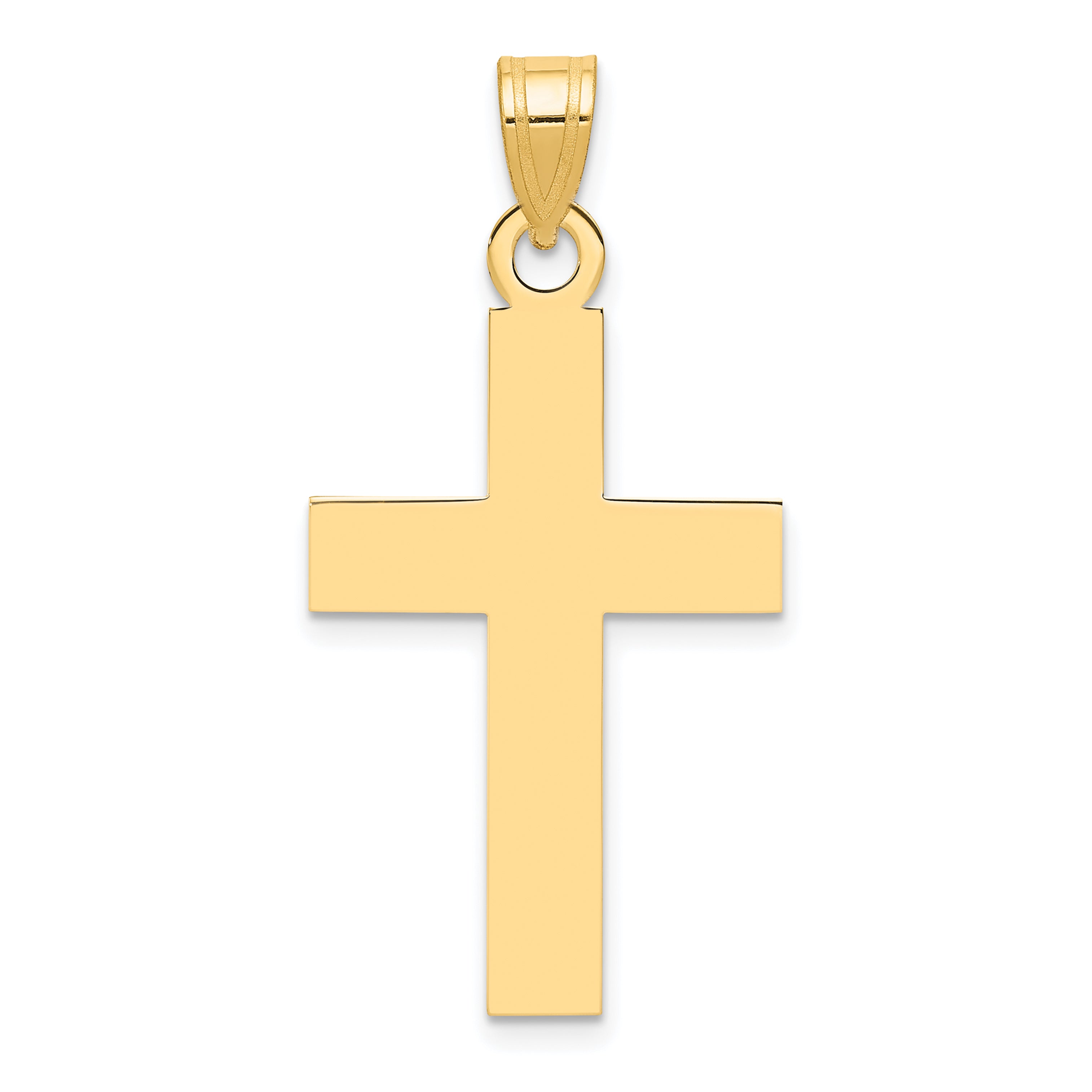 14k Polished Cross Charm Main image