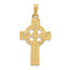 14k Celtic Cross Charm