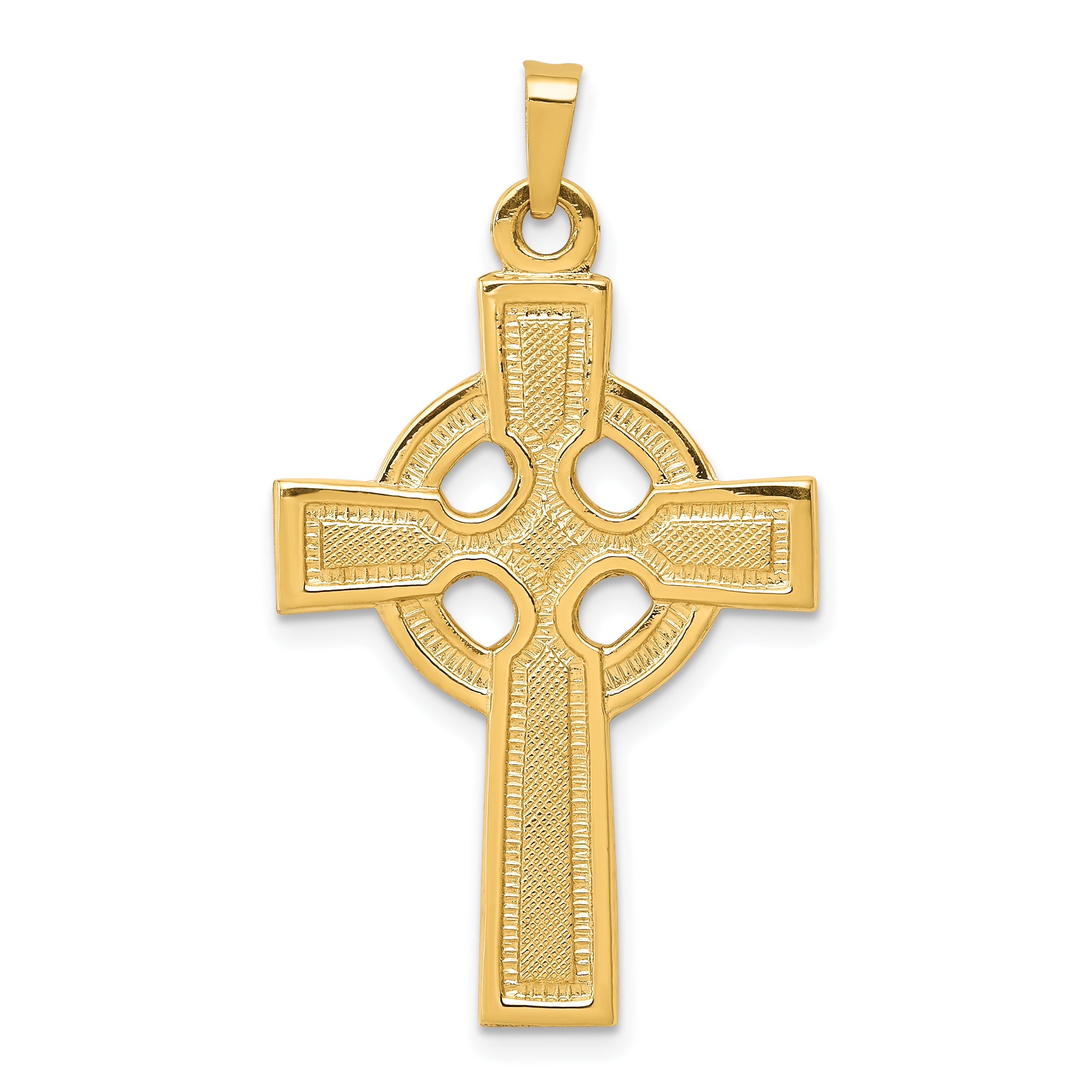 14k Celtic Cross Charm Main image