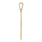 14K Cross Pendant