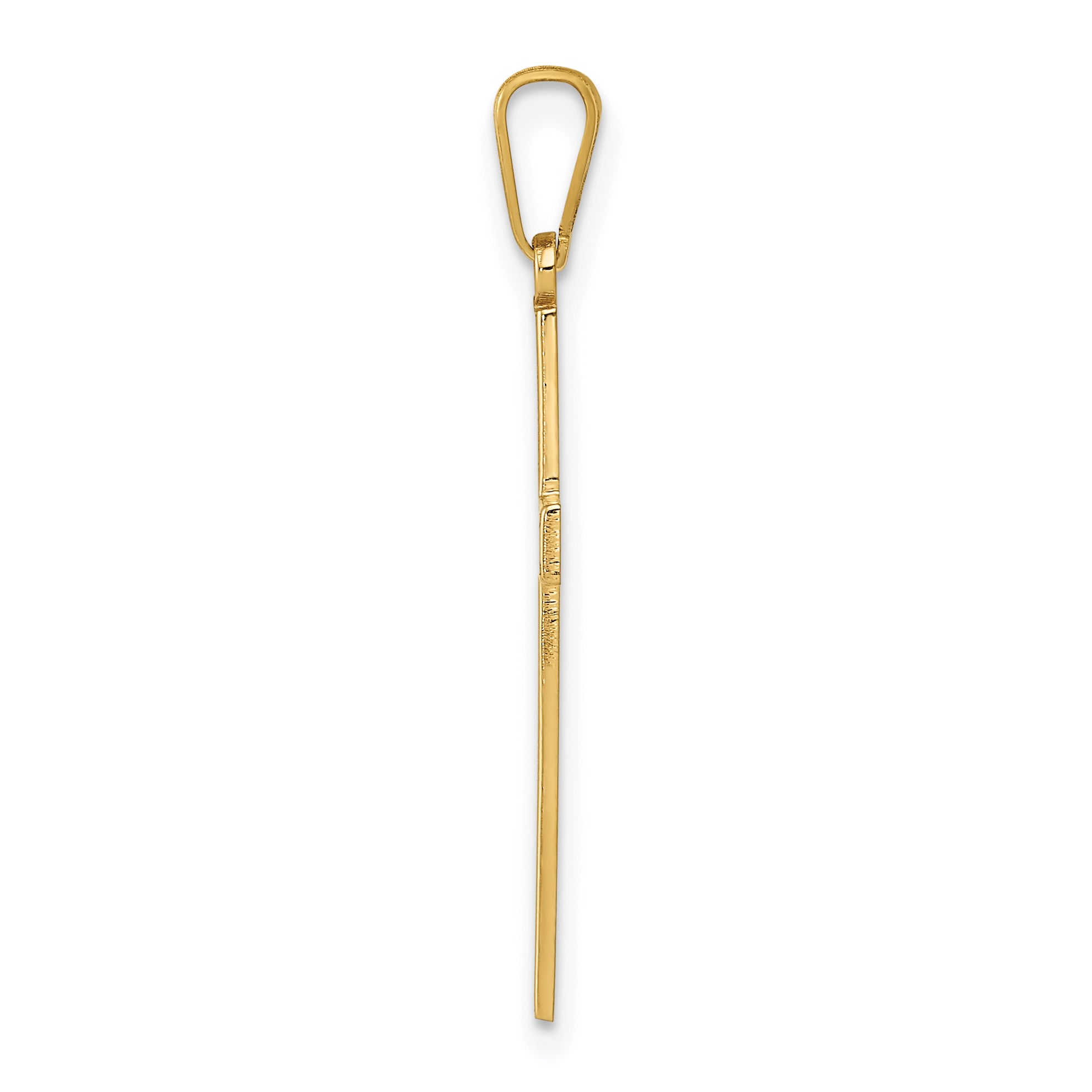 14K Cross Pendant