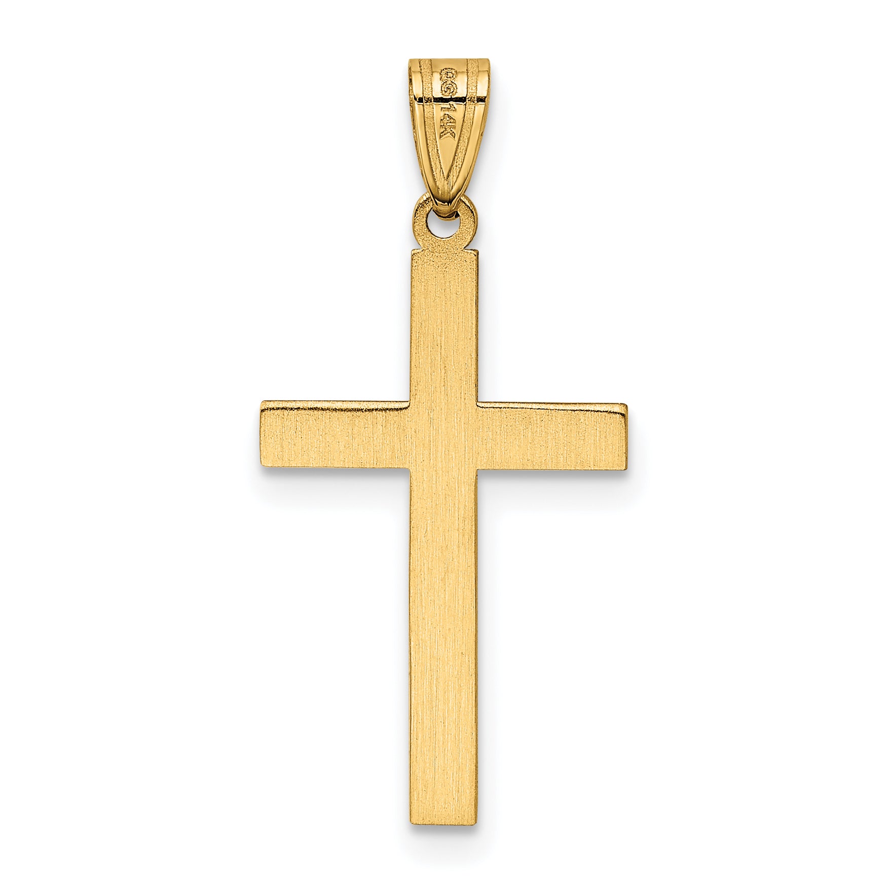 14K Cross Pendant
