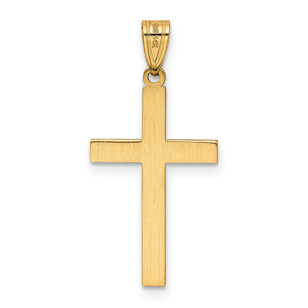 14K Cross Pendant