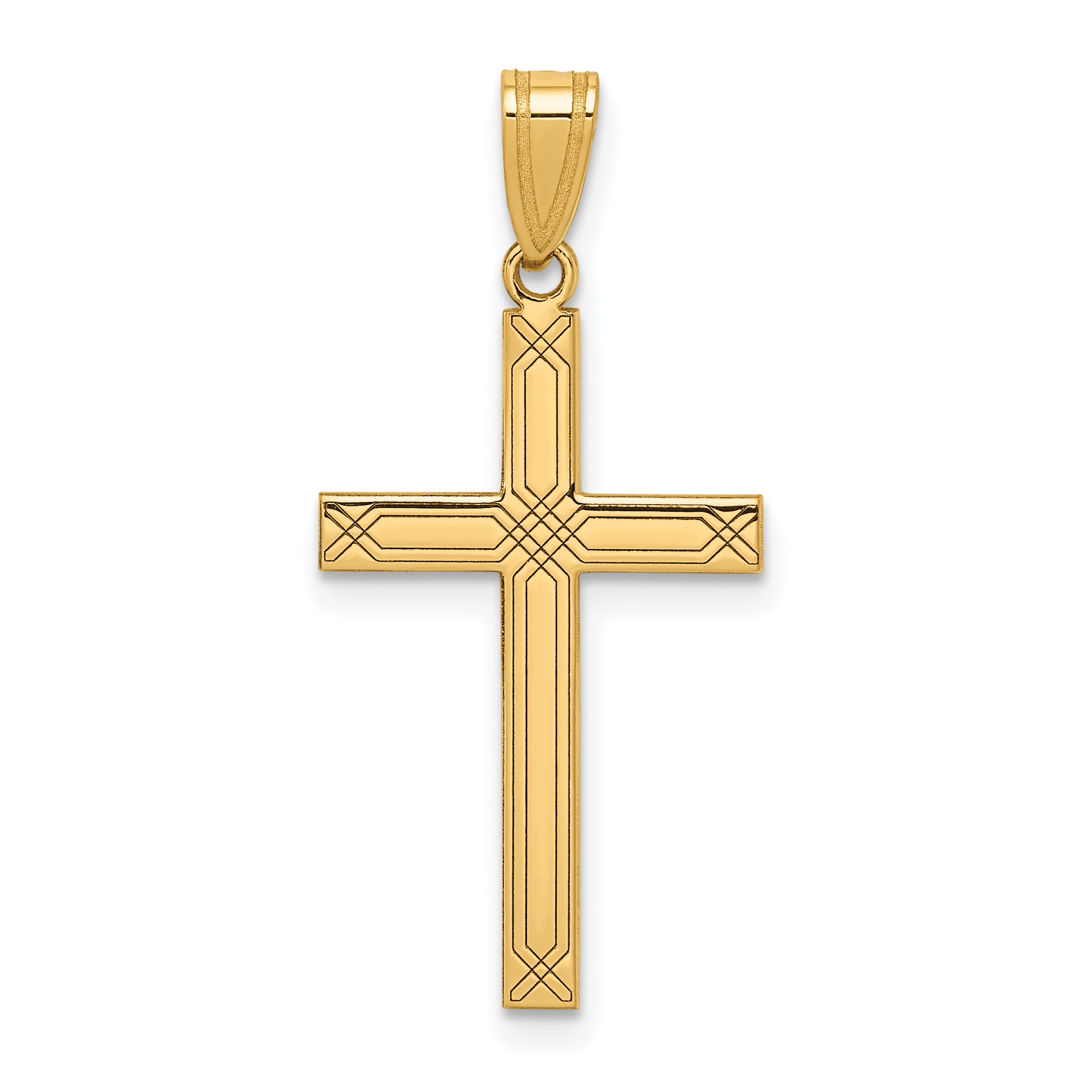 14k Cross Pendant Main image