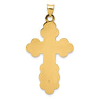 14K Eastern Orthodox Cross Pendant