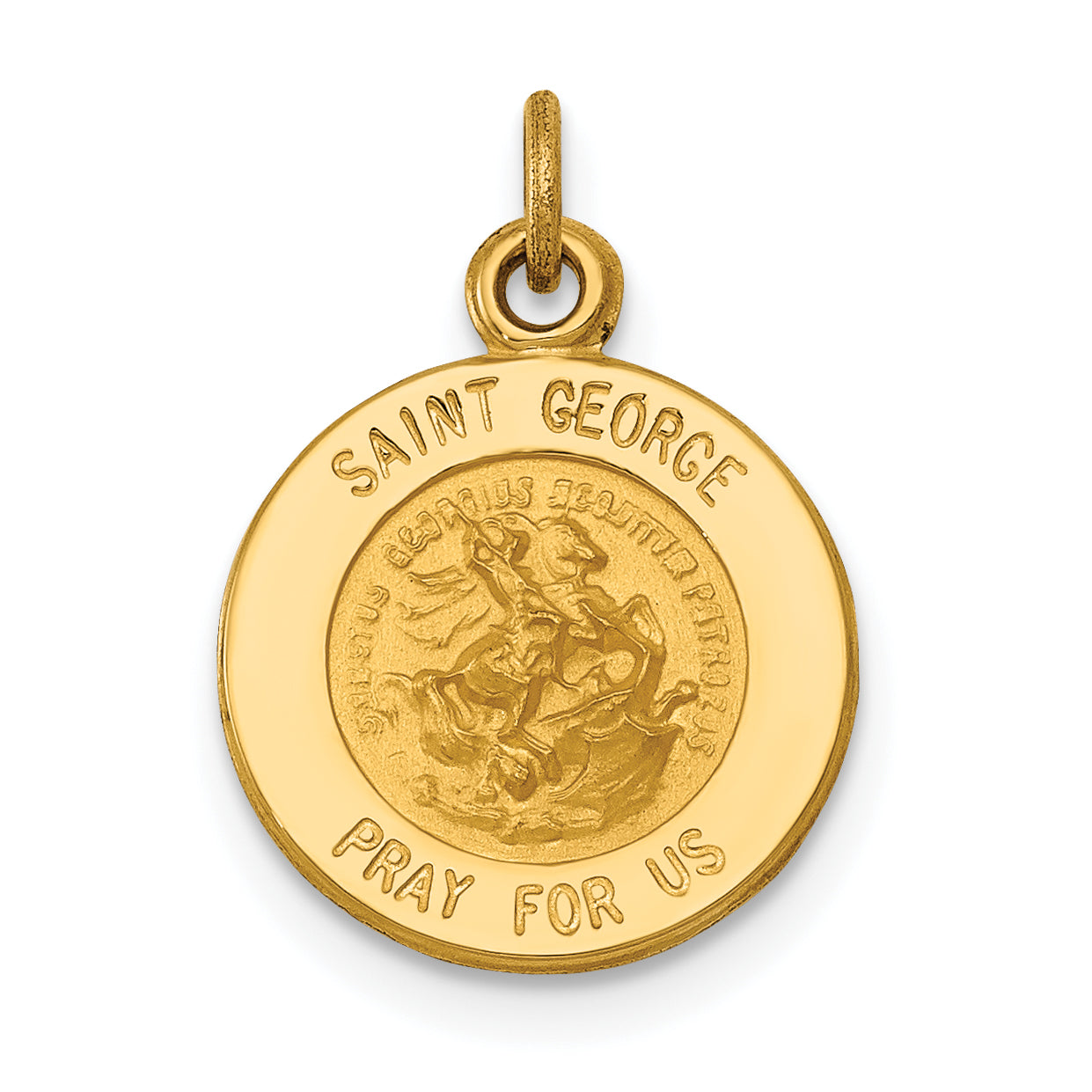 14k Saint George Medal Charm Main image