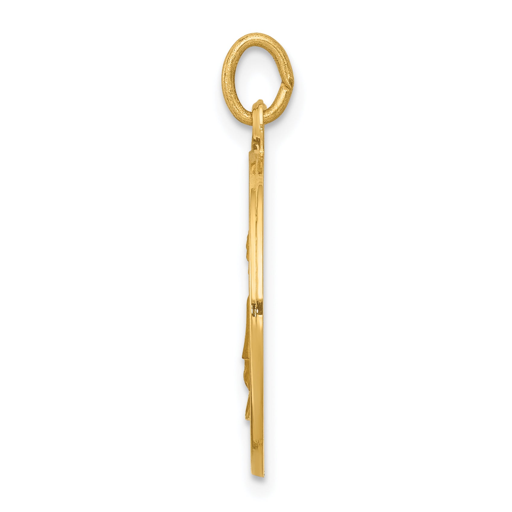 14K Saint Elizabeth Seton Medal Pendant Secondary image
