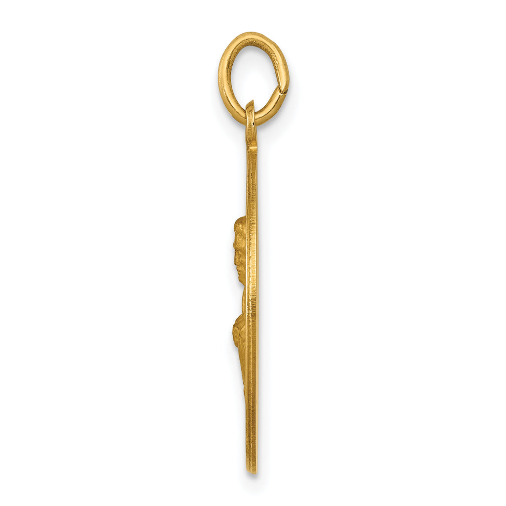 14K Saint John Medal Pendant