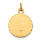 14K Saint Gerard Medal Charm
