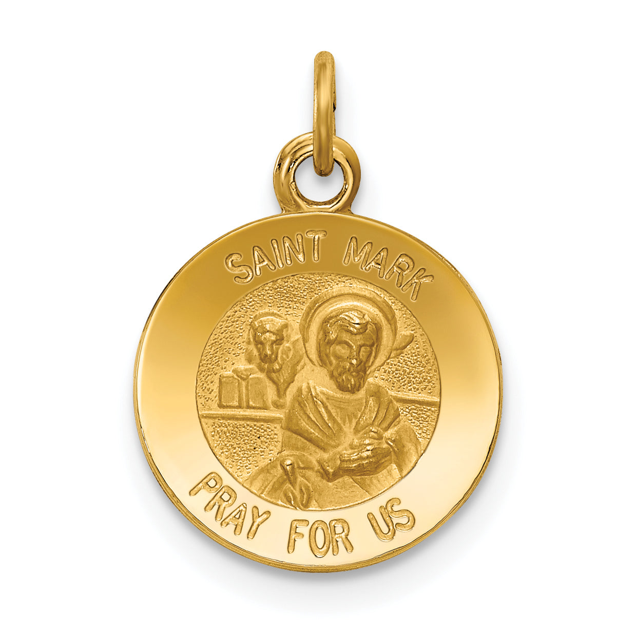 14k Saint Mark Medal Charm Main image