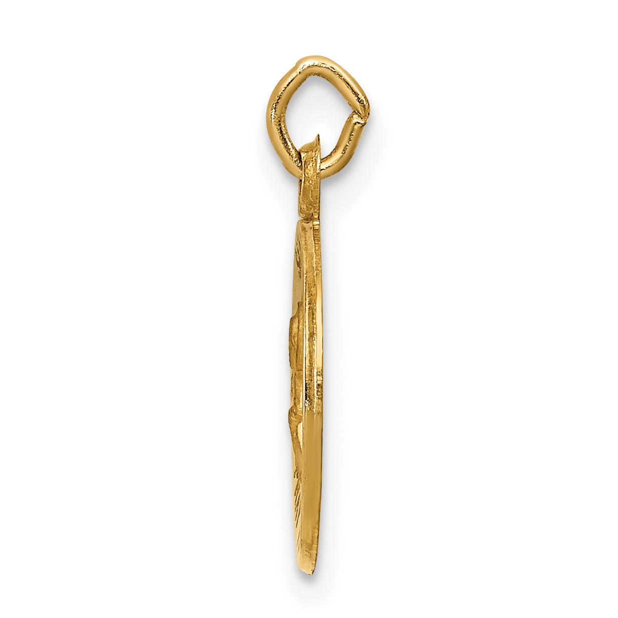 14K Saint Peter Medal Charm Secondary image