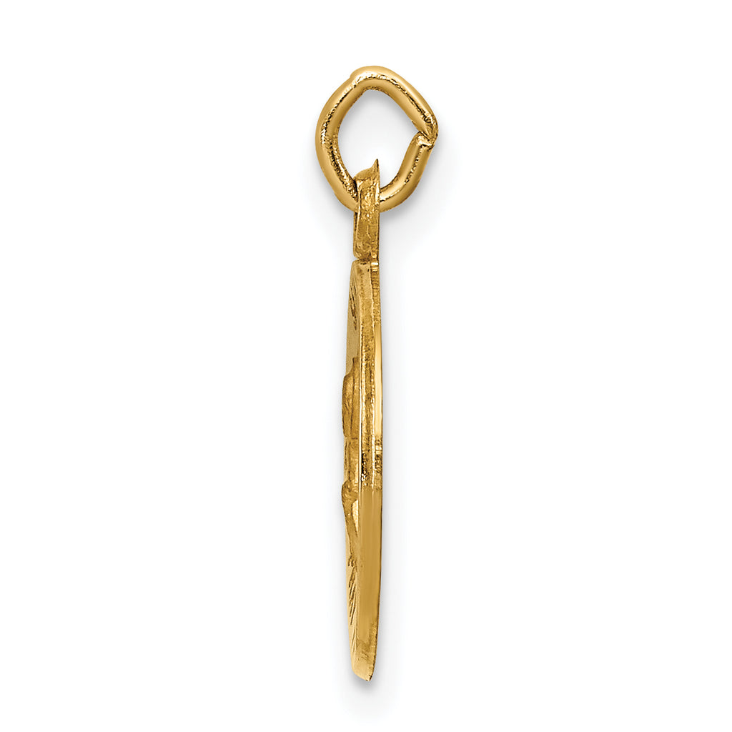 14K Saint Peter Medal Charm