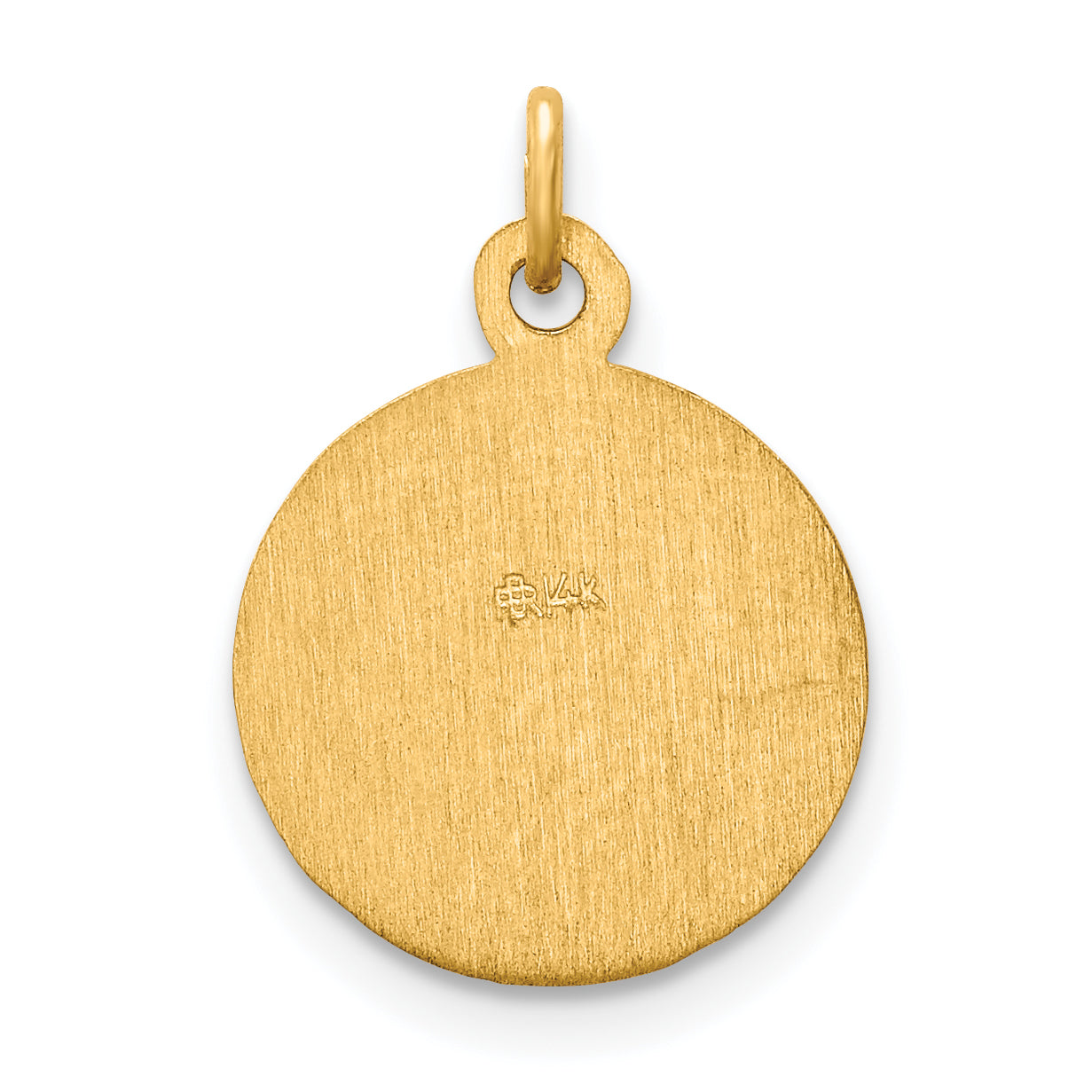 14K Saint Peter Medal Charm
