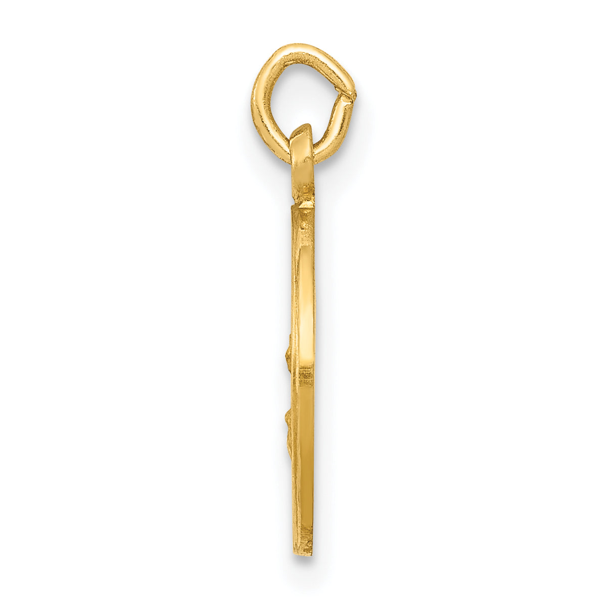 14K Our Lady Of The Assumption Medal Charm Secondary image