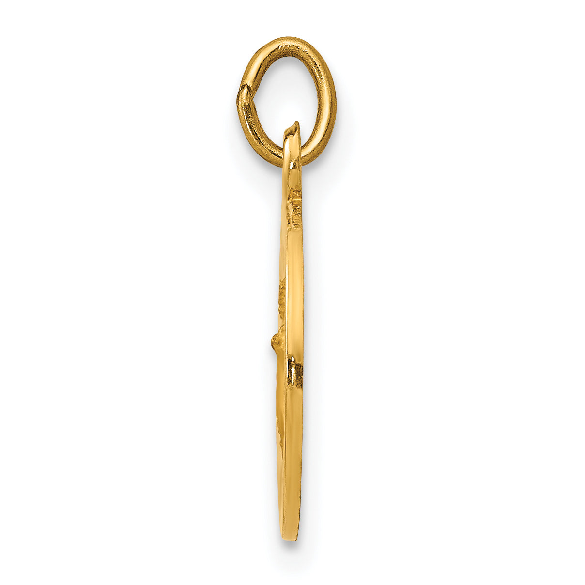 14K Infant of Prague Medal Charm Secondary image