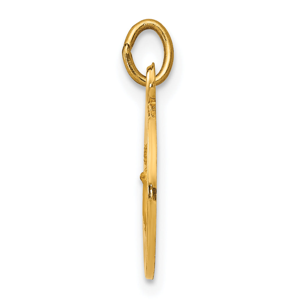 14K Infant of Prague Medal Charm