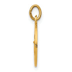 14K Infant of Prague Medal Charm