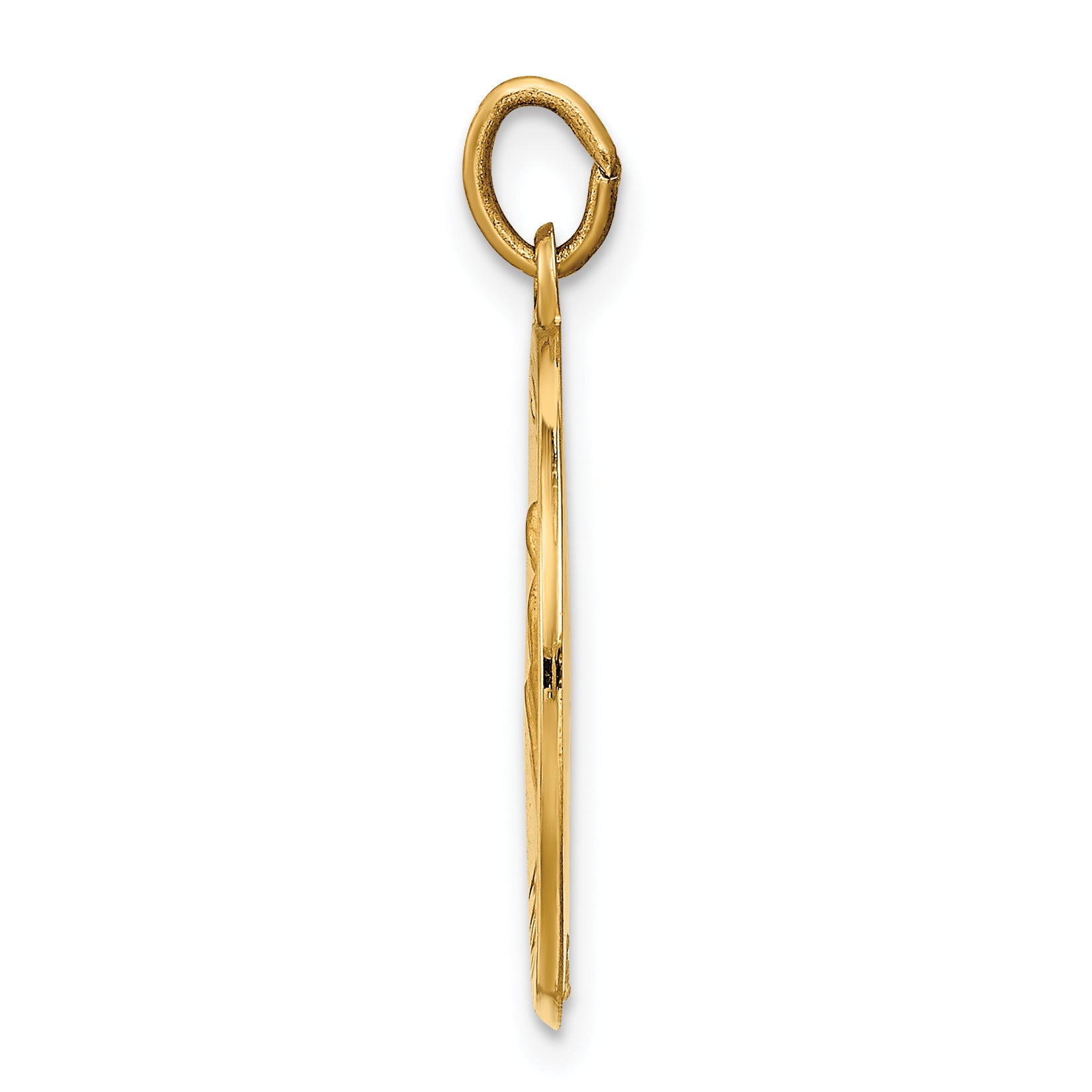 14K Saint Luke Medal Pendant Secondary image