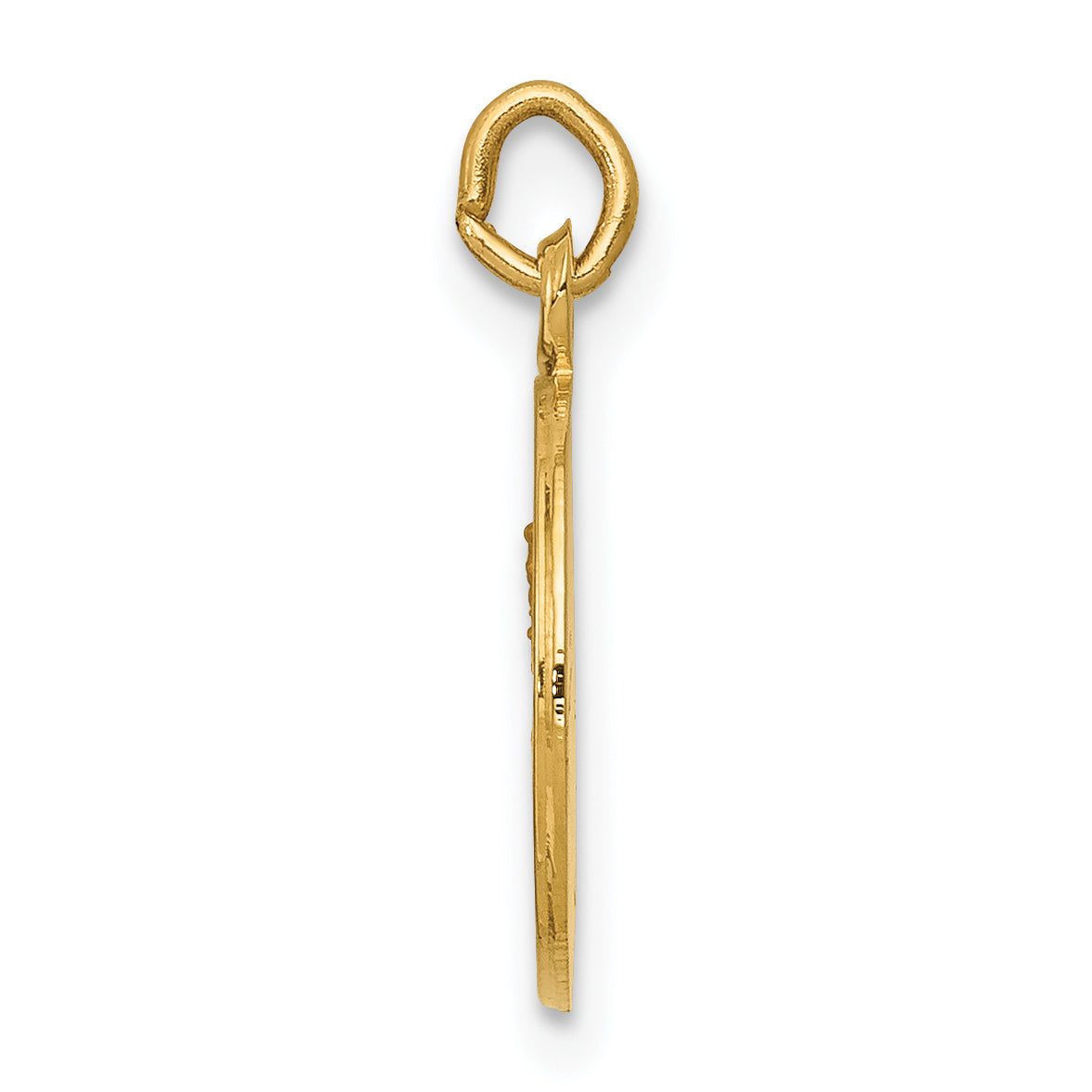 14K Our Lady of Mt. Carmel Medal Charm Secondary image