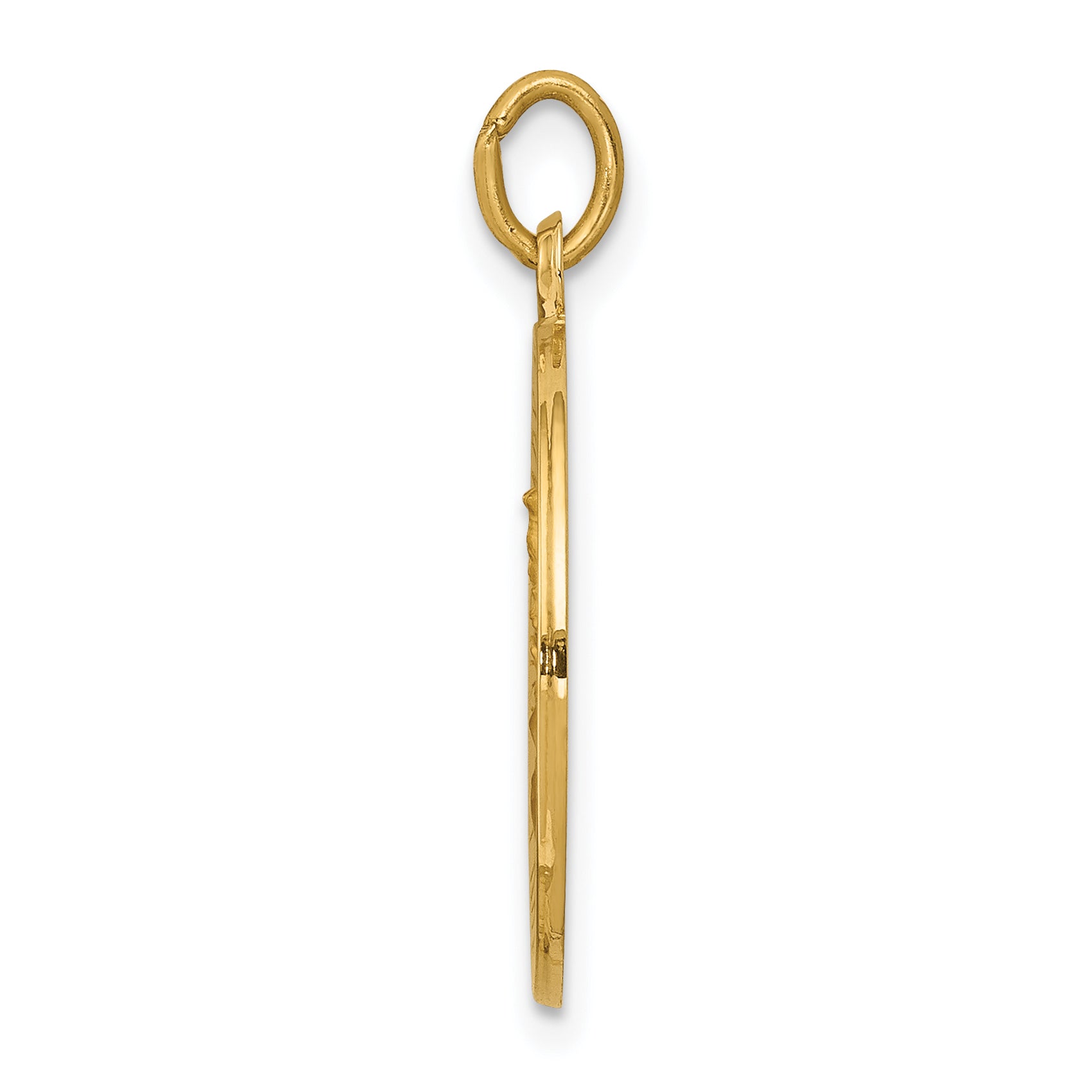 14K Our Lady of Mt. Carmel Medal Charm