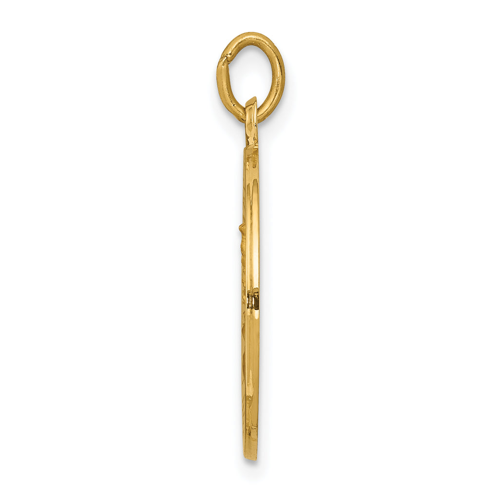 14K Our Lady of Mt. Carmel Medal Charm