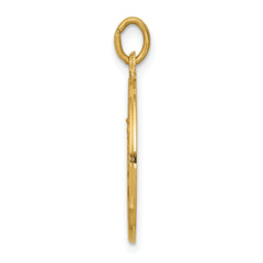 14K Our Lady of Mt. Carmel Medal Charm