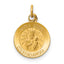 14k Matka Boska Medal Charm