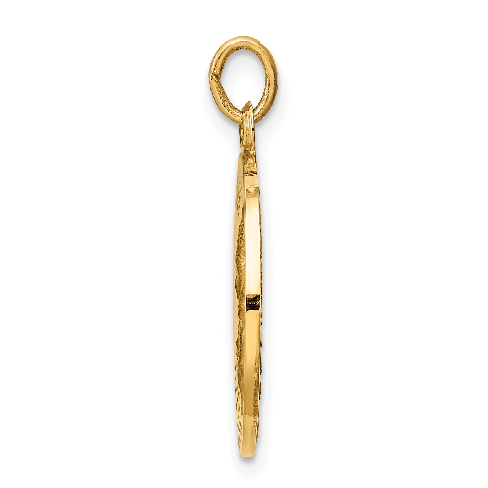 14K Matka Boska Medal Charm Secondary image