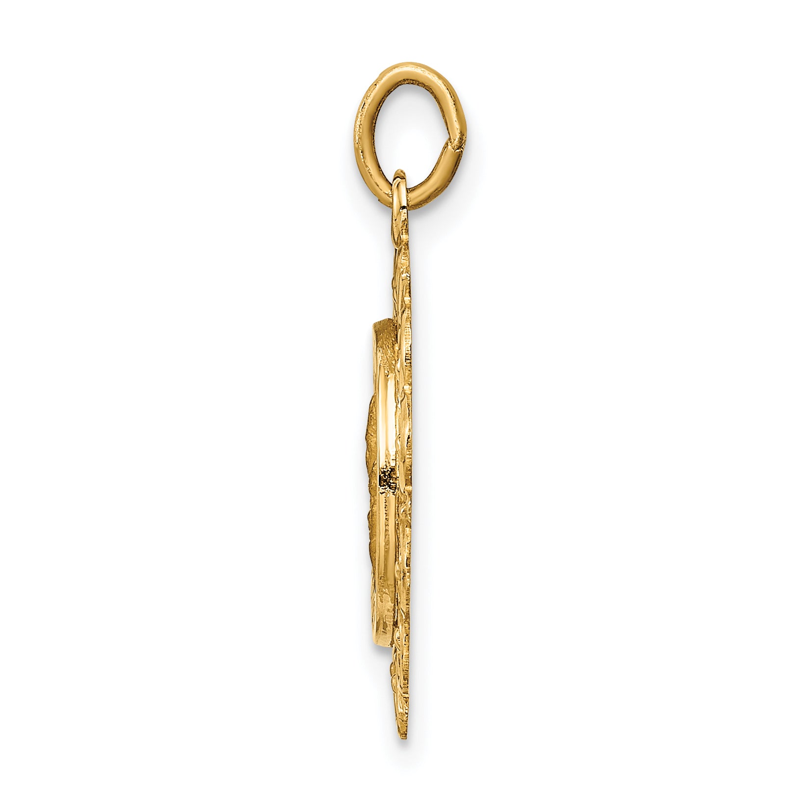 14K Matka Boska Medal Charm Secondary image